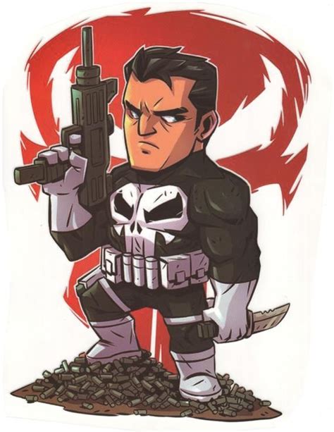 Big Red Black Punisher Thermal Iron On Sticker Patch Etsy Marvel