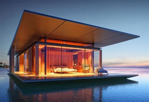 Luxury Life Design Stunningly Modern Floating House