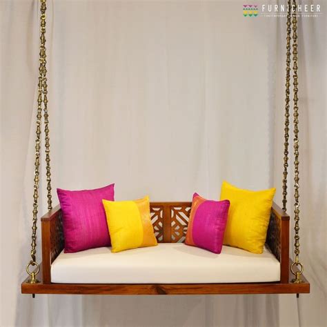 Buy Solid Wood Handcrafted Indian Traditional Swingjhoola With Online