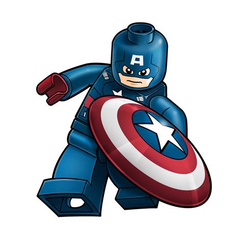 Avengers Lego Captain America By Robking21 On Deviantart