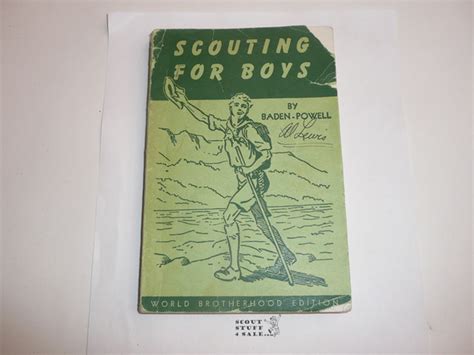 1946 Scouting For Boys By Lord Baden Powell World Brotherhood Edition Used
