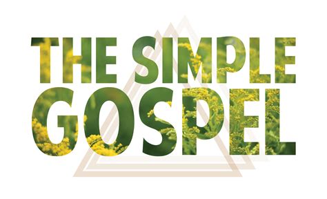 The Simple Gospel — Bellevue Christian Church