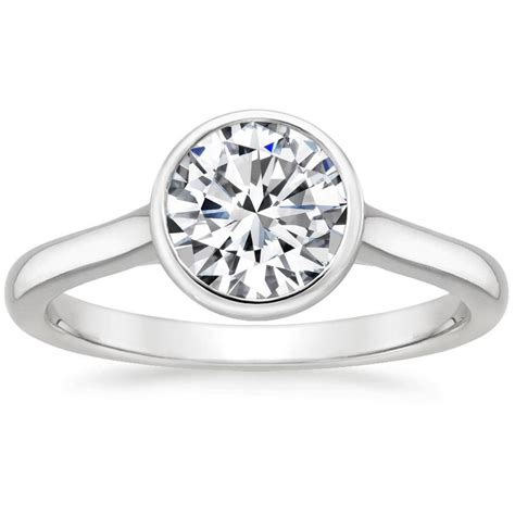Beautiful Bezel Set Diamond Rings Brilliant Earth