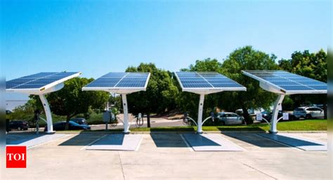 Ev Charging Stations With Rooftop Solar More Economical Report Times