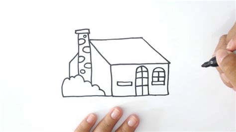 ¿cómo Dibujar Una Casa 🏠 Dibujo De Casa Paso A Paso 🏠 Youtube