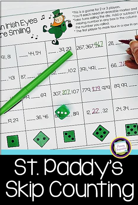 St Patricks Day Math Games 2nd Grade 2nd Grade Math Games Math