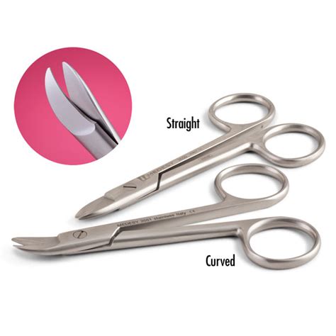 Medesy 425 Curved Crown And Collar Scissors Ideal For Cutting