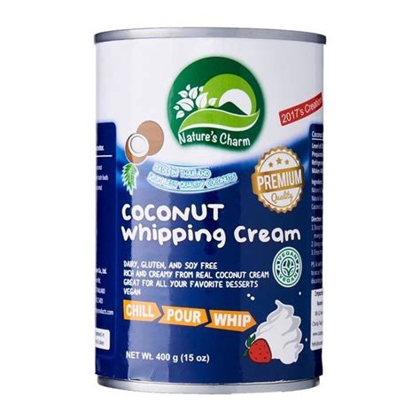 Coconut Whipping Cream 400ml Nature S Charm Tokogembira Nl