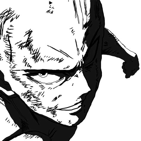 One Punch Man Free Coloring Pages