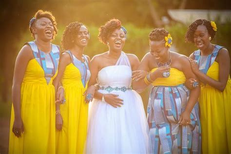 5 African Traditional Bridesmaids Dresses That Nailed It