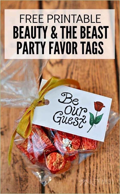 Free Candy Favor Labels Template Printable Resume Example Gallery