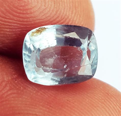 Natural Aquamarine 260 Ct Certified Loose Gemstone With Free Etsy