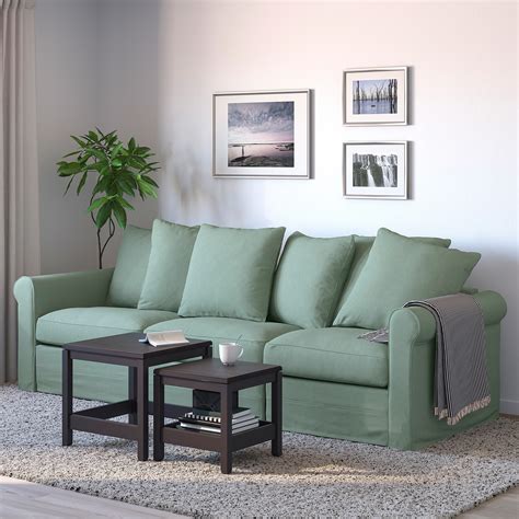 GrÖnlid Tallmyra Light Green 3 Seat Sofa Bed Ikea
