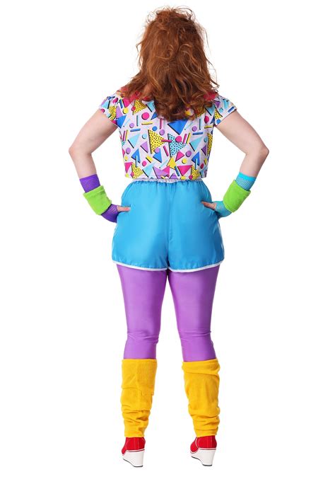 Work It Out 80s Womens Plus Size Costume