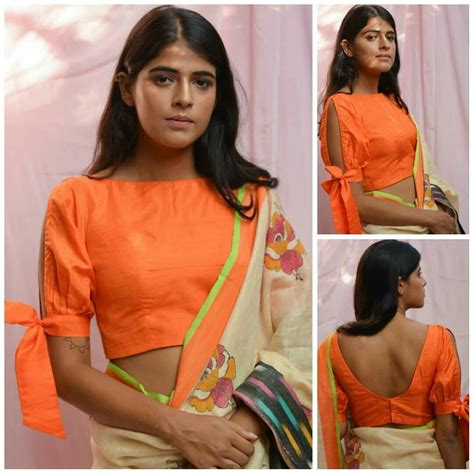 Blouse Back Neck Designs Chudithar Neck Designs Sari Blouse Designs