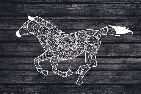 47 Free Horse Mandala Svg Png Free Svg Files Silhouette And Cricut