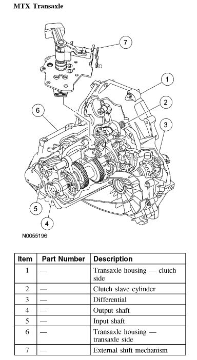 Ford Focus 2007 Engine Diagram