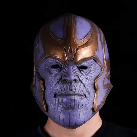 2018 De La Película Avengers Infinito Guerra Superhéroe Thanos Máscara