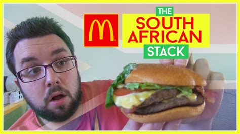 Mcdonald S The South African Stack Review Youtube