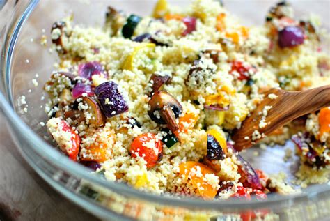 Roasted Vegetable Couscous Simply Scratch