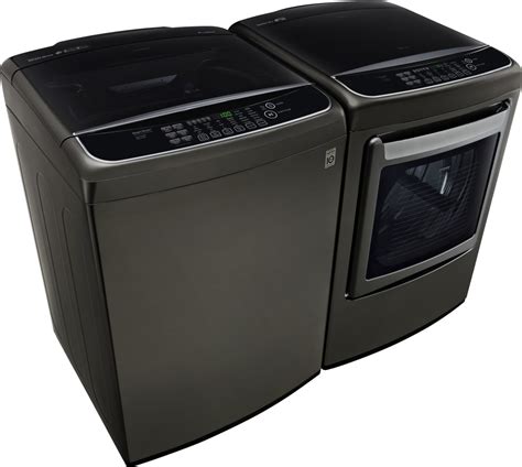 Lg Lgwadrew19013 Side By Side Washer And Dryer Set With Top Load Washer