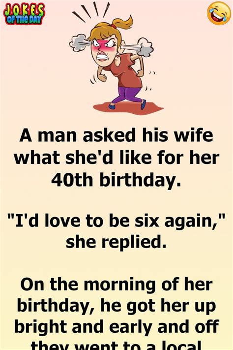 A Birthday Card With An Image Of A Woman Asking Her Husband To Be His Fortyth Birthday