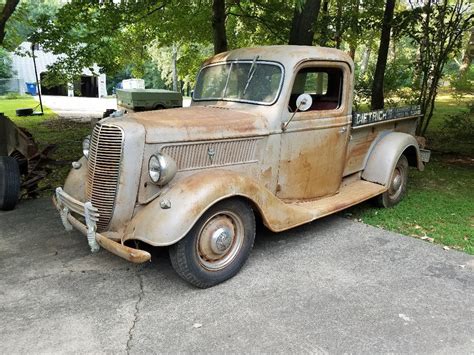 Barn Find 1937 Ford Pickups Vintage Truck For Sale