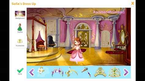 Sofia The First Princess Dress Up Games On Disney Junior Youtube