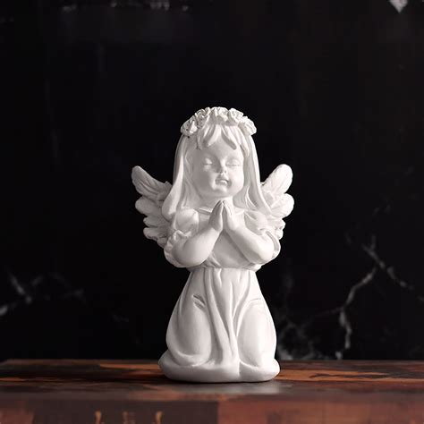 Praying Cherub Adorable Cherubs Angels Statues Figurine Indoor Outdoor