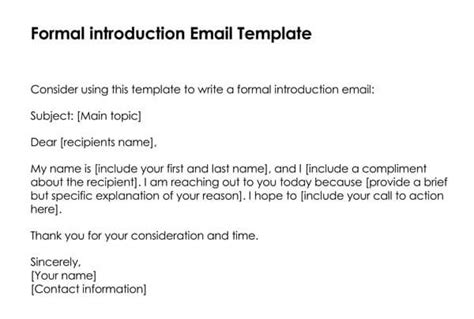 How To Introduce Yourself In An Email Best Examples