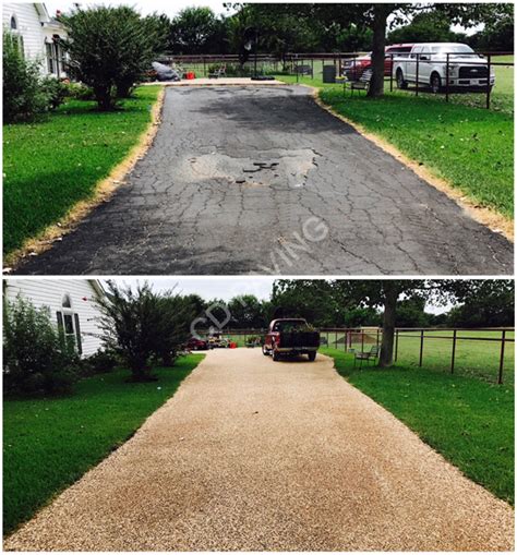 Chip Seal Residential Driveway Cd Paving And Seal Coating