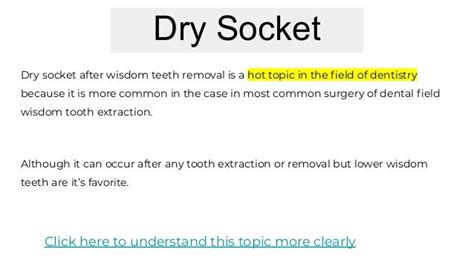 Dry Socket Or Alveolar Osteitis Everything That You Need To Know