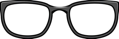 Glasses Frame Outline Clipart Best