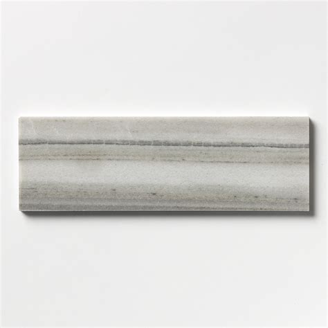 Skyline Polished Marble Tile 4x12x38 Marble Flooring Gray Marble
