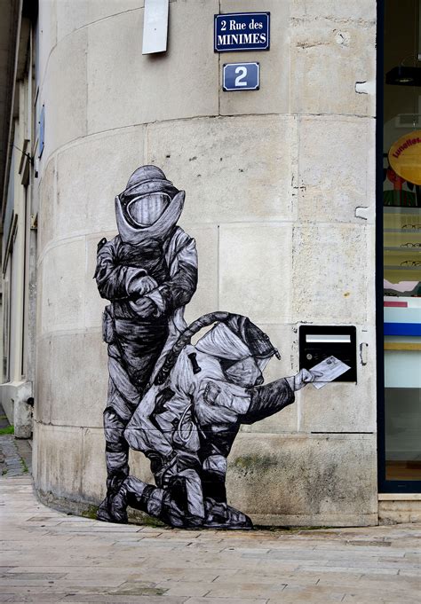 Urban Interventions Street Art By Levalet Daily Design Inspiration