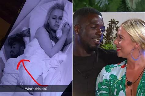 That S Not Marcel In Bed With Gabby Love Island Viewers Confused After