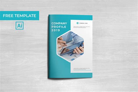 Creative Company Profile Free Template Download On Behance Throughout