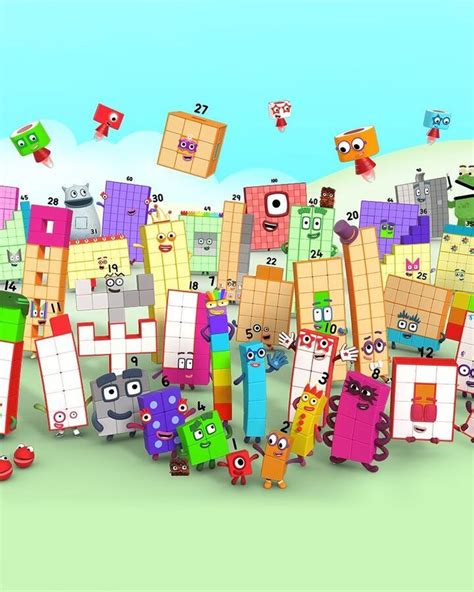 Numberblocks Characters Free Preschool Printables Block Birthday