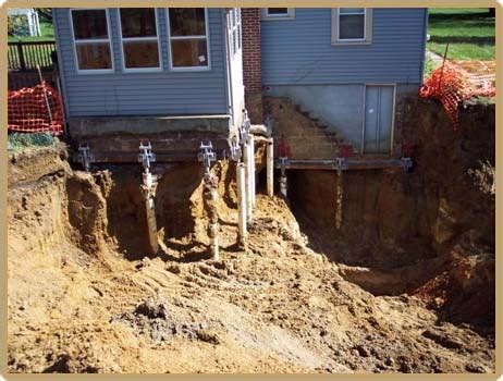 Maybe you would like to learn more about one of these? Foundation repair using Helical Piles, Chance Helical Pier Installer