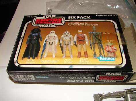Rare Esb 6 Pack Vintage Kenner Star Wars 1980 Star Wars Figure Variations