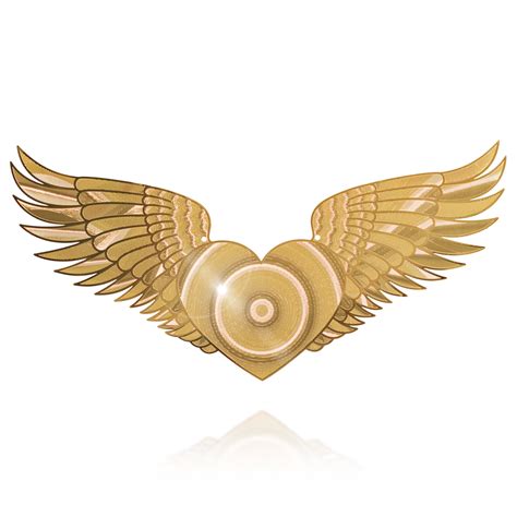Winged Heart Symbol For Sufi Mystics And Soaring Hearts Etsy