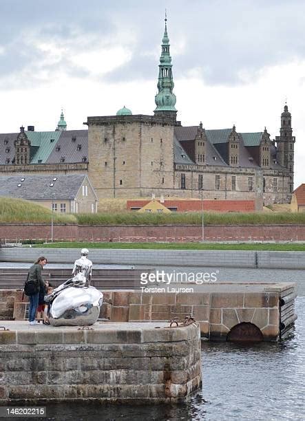 General Views Of The Little Merman Sculpture Han In Denmark Photos And