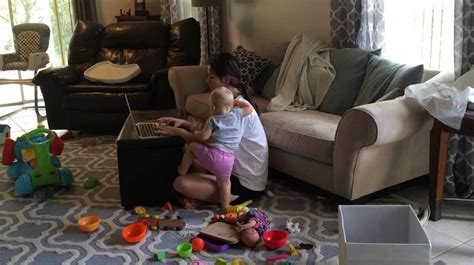 Heres What Its Really Like To Be A Work At Home Mom Video Sheknows