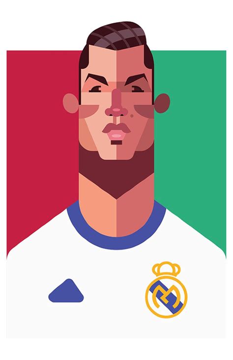 Cristiano Ronaldo - Real Madrid | Cristiano ronaldo, Ronaldo, Dibujos de futbol