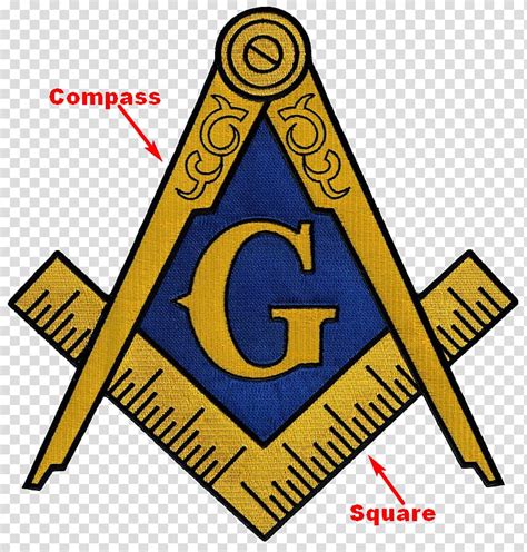 Freemasonry Square And Compasses Embroidered Patch Iron On Masonic