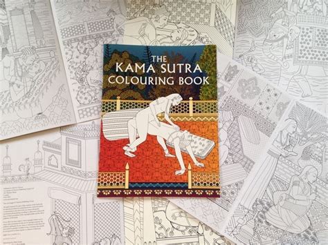Kama Sutra Colouring Book To Spice Up Your Sex Life