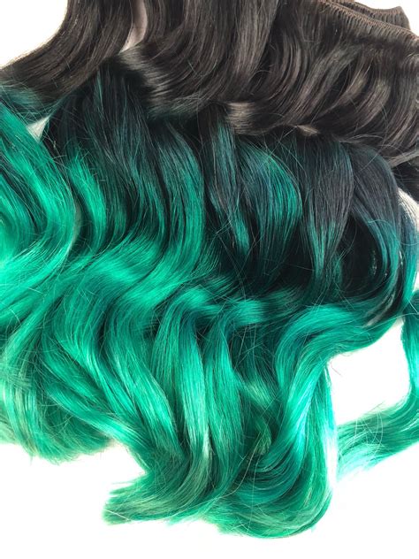 Mint Green Hair Extensions Mireya Spriggs