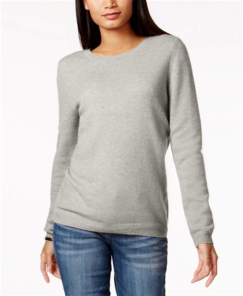 Charter Club Petite Cashmere Sweater Created For Macys Macys