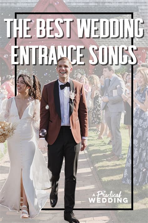 Bridal Party Ceremony Entrance Songs Grand Entrance Wedding Grand