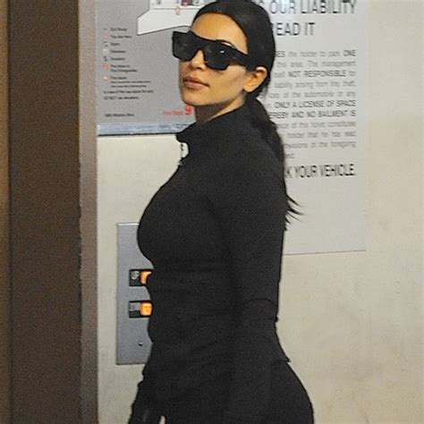 kim kardashian hits the gym after baring her naked bod still manages to flaunt famous booty e